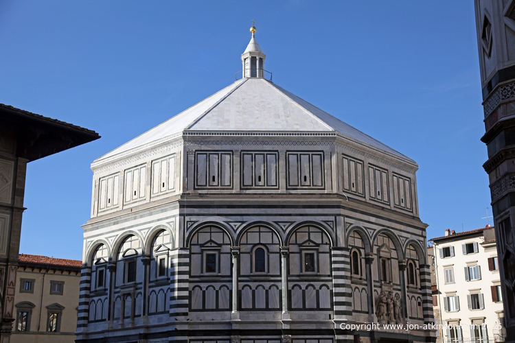Artistic City View Giotto's Campanile